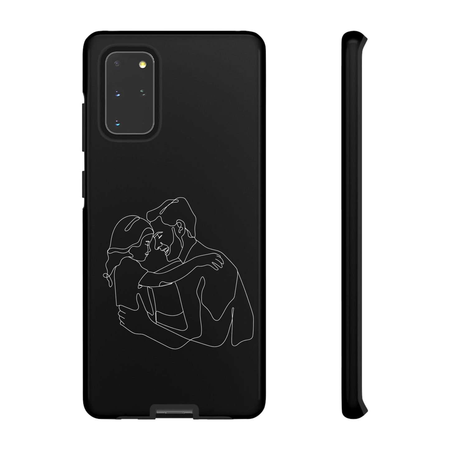 Black phone Case - Forever daddy´s girl